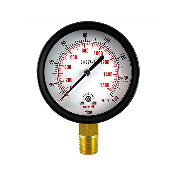Manómetros Bajas Presiones DN100 Inferior